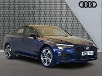 Usado Audi A3 Comfort 150 HP (110 kW) 2022 Azul Sedan
