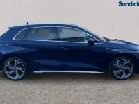 Used Audi A3 Sportback S-Line 110 HP (80 kW) 2023 Blue Hatchback