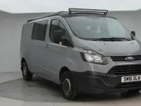 Used Ford Transit Custom 125 HP (91 kW) 2016 Red Van