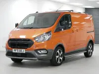 Used Ford Transit Custom Active 130 HP (95 kW) 2022 Orange Van