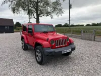 Used Jeep Wrangler Overland 200 HP (147 kW) 2017 Red SUV