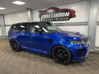 Used Land Rover Range Rover Sport SVR 575 HP (422 kW) 2018 Blue SUV