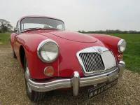 Used MG MGA 1957 Red Coupe