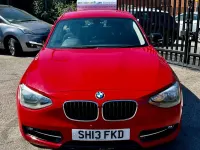 Used BMW 114 Sport Line 2013 Red Hatchback