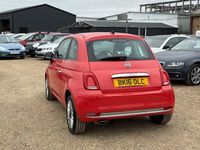 Used Fiat 500 Lounge 69 HP (50 kW) 2016 Pink Hatchback