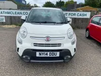 Used Fiat 500L Trekking 105 HP (77 kW) 2014 White MPV