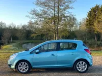 Used Vauxhall Corsa 90 HP (66 kW) 2010 Blue Hatchback