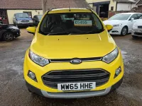 Used Ford Ecosport Titanium 95 HP (69 kW) 2015 Yellow SUV