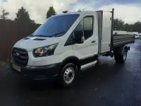 Used Ford Transit 130 HP (95 kW) 2021 White Cabriolet