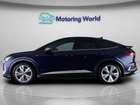 Used Audi Q4 Sportback e-tron S-Line 219 kW (299 HP) 2022 Blue SUV