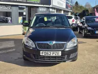Used Skoda Fabia SE 105 HP (77 kW) 2012 Black Hatchback