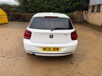 Used BMW 116 Sport Line 2013 White Hatchback