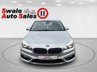 Used BMW 218 Luxury Line 150 HP (110 kW) 2016 Silver Hatchback