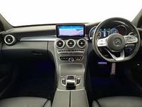 Used Mercedes C300 AMG line 258 HP (189 kW) 2021 Grey Estate