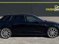 Used Audi A3 Black Edition 115 HP (84 kW) 2018 Brilliant black gloss Hatchback