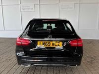 Used Mercedes C220 AMG line 2019 Black Estate