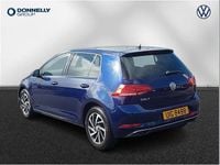 Used VW Golf VII Match 115 HP (84 kW) 2019 Blue Hatchback