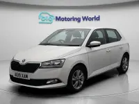 Used Skoda Fabia SE 95 HP (69 kW) 2019 White Hatchback