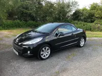 Used Peugeot 207 Sport 2009 Black Cabriolet