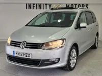 Used VW Sharan Executive 140 HP (102 kW) 2012 Silver MPV