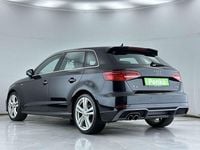 Used Audi A3 Sportback S-Line 2017 Black Hatchback