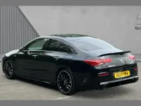 Used Mercedes CLA35 AMG Premium Plus 306 HP (225 kW) 2021 Black Coupe