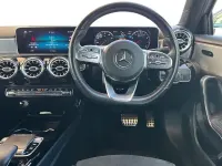 Used Mercedes A200 AMG line 163 HP (119 kW) 2018 Silver Hatchback