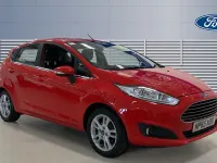 Used Ford Fiesta Zetec 101 HP (74 kW) 2016 Red Hatchback