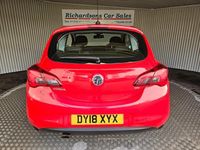 Used Vauxhall Corsa SRi 90 HP (66 kW) 2018 Red Hatchback