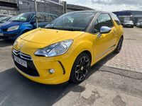 used Citroën DS3 1.6 THP 16V DSport Plus 3dr YELLOW STUNNING CAR PRICED CHEAP