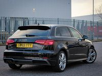 Used Audi A3 Sportback S-Line 2020 Black Hatchback