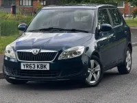 Used Skoda Fabia SE 2013 Blue Hatchback