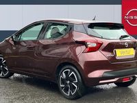 Usado Nissan Micra Acenta 92 HP (67 kW) 2021 Vermelho Citadino