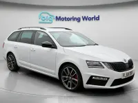 Used Skoda Octavia vRS 188 HP (138 kW) 2020 White Estate