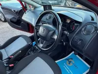 Begagnad Seat Ibiza 85 HK (62 kW) 2014 Röd Halvkombi