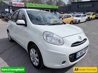 Used Nissan Micra Acenta 2012 White Hatchback