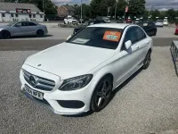 Used Mercedes C250 AMG line 204 HP (150 kW) 2014 White Sedan