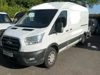Used Ford Transit Trend 130 HP (95 kW) 2019 White Van