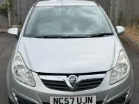 Used Vauxhall Corsa 2008 Silver Hatchback