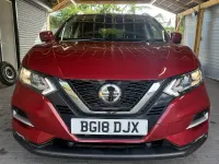 Used Nissan Qashqai N-Connecta 116 HP (85 kW) 2018 Red SUV