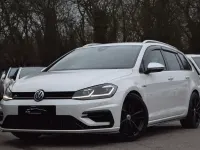 Used VW Golf VII 2018 Pearl white Estate