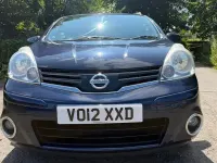 Used Nissan Note N-TEC 2012 Blue Hatchback