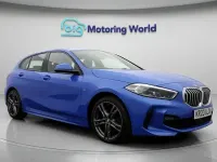 Used BMW 118 M Sport 136 HP (100 kW) 2023 Blue Hatchback