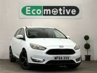 Used Ford Focus Zetec 100 HP (73 kW) 2014 White Hatchback