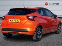 Used Nissan Micra N-Connecta 2017 Orange Hatchback