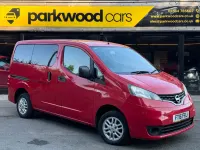 Used Nissan NV200 Acenta 90 HP (66 kW) 2016 Red MPV