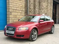 Used Audi A3 Performance 2008 Red Hatchback