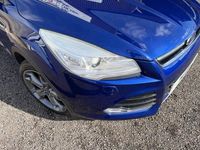 Begagnad Ford Kuga Titanium X 2014 Blå SUV