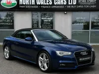 Used Audi A3 Cabriolet S-Line 2015 Blue Cabriolet