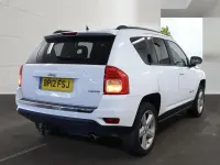 Used Jeep Compass Limited 172 HP (126 kW) 2012 White SUV